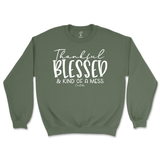 Thankful, Blessed, Kind of a Mess Sweatshirt