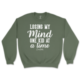 Losing My Mind One Kid At A Time Sweatshirt