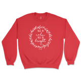 All Is Calm, All Is Bright Christmas Sweatshirt