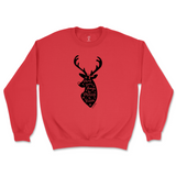 Merry And Bright Deer Christmas Sweatshirt