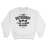 Outdoorsy Drinks On The Patio Sweatshirt