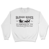 Sleigh Rides Christmas Sweatshirt - Clarksville, TN