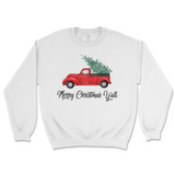 Merry Christmas Y'all Truck Sweatshirt