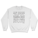 Fall Words Sweatshirt