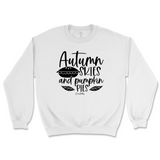 Autumn Skies and Pumpkin Pies Fall Sweatshirt