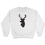 Merry And Bright Deer Christmas Sweatshirt