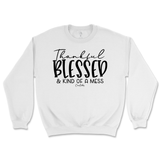 Thankful, Blessed, Kind of a Mess Sweatshirt