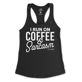 Run On Coffee And Sarcasm Tank