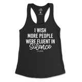 Fluent in Silence Tank