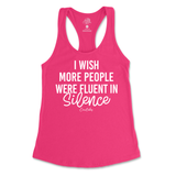 Fluent in Silence Tank