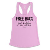 Free Hugs Just Kidding Don't Touch Me Tank