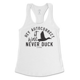 Hey Autocorrect, It Was Never Duck Tank