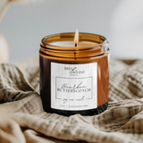 Bourbon Butterscotch Amber 9oz Jar Candle