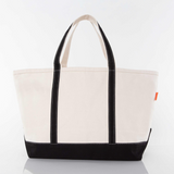 Large Heavyweight Canvas Tote - Black