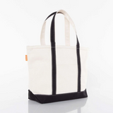 Medium Heavyweight Canvas Tote - Black