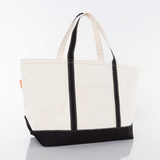 Large Heavyweight Canvas Tote - Black