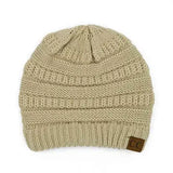 CC Beanie Hat - Beige