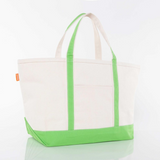 Large Heavyweight Canvas Tote - Green