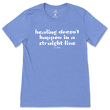 Healing Doesn't Happen in a Straight Line T-Shirt