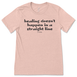 Healing Doesn't Happen in a Straight Line T-Shirt