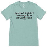 Healing Doesn't Happen in a Straight Line T-Shirt