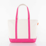 Medium Heavyweight Canvas Tote - Hot Pink