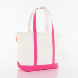 Medium Heavyweight Canvas Tote - Hot Pink