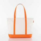 Medium Heavyweight Canvas Tote - Orange