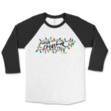 Tennessee Christmas Lights Raglan