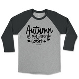 Autumn is my Favorite Color Fall Raglan