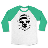 Mooey Christmas Raglan