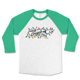 Tennessee Christmas Lights Raglan