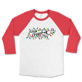 Tennessee Christmas Lights Raglan