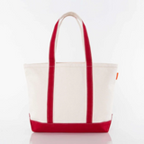 Medium Heavyweight Canvas Tote - Red