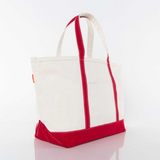 Large Heavyweight Canvas Tote - Red