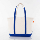 Medium Heavyweight Canvas Tote - Royal Blue