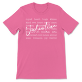 Valentine Words Valentine's Day T-Shirt