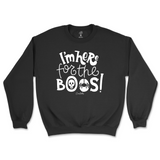 I'm Here for the Boos Halloween Sweatshirt