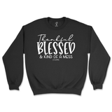 Thankful, Blessed, Kind of a Mess Sweatshirt