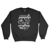 Autumn Means Pumpkin Spice and Everything Nice Fall Sweatshirt