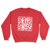 Love Leopard Print Valentine's Day Sweatshirt