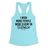 Fluent in Silence Tank