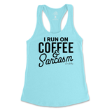 Run On Coffee And Sarcasm Tank