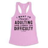 Pause Adulting and Lower the Difficulty Tank