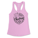 Crazy Chicken Lady Tank