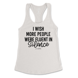 Fluent in Silence Tank