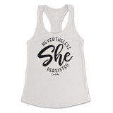 Nevertheless She Persisted Tank