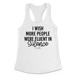 Fluent in Silence Tank