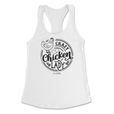 Crazy Chicken Lady Tank