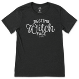 Resting Witch Face Halloween T-Shirt